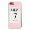 Roze TPU Case "Lucky" 7 voor iPhone 7 / iPhone 8