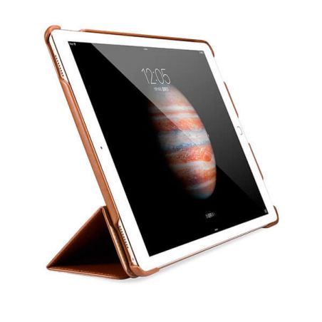 Leren etui Zakelijke gouden multi-cards voor de iPad Pro Icarer
