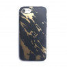 Zachte schelp in marmeren textuur gouden iPhone 7 / iPhone 8