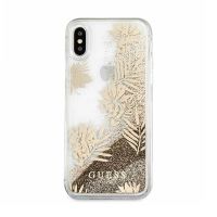 Achat Coque Glitter Palm Spring Guess iPhone X Xs