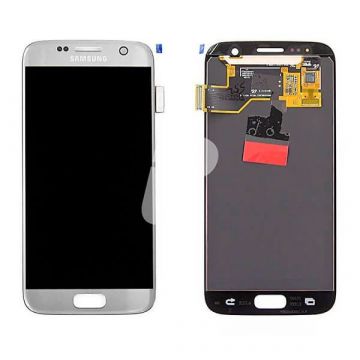 Original quality complete screen for Samsung Galaxy S7 in Silver