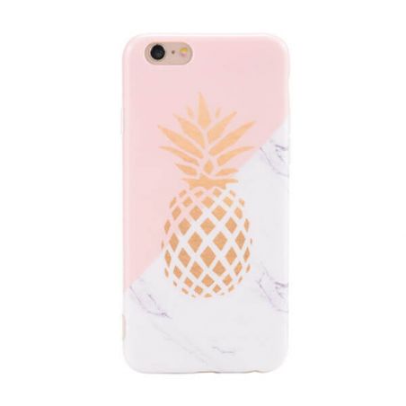 Dekking marmer-ananas iPhone 6 / iPhone 6S TPU