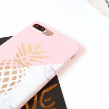 TPU Marbre-Ananas Tasche für iPhone 7 Plus / iPhone 8 Plus  Abdeckungen et Rümpfe iPhone 7 Plus - 2