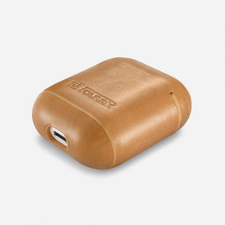 Protective leather case for Airpods