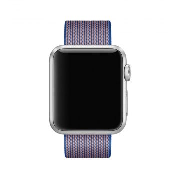 Armband Nylon gevlochten King Blue Apple horloge 38mm  Riemen Apple Watch (Serie 2) 38mm - 4