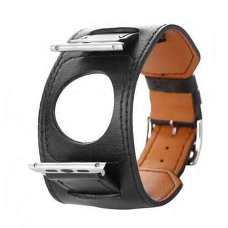 Achat Bracelet simili cuir 2 en 1 Fashion Band pour Apple Watch 40mm & 38mm