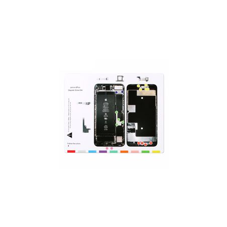 iPhone 8 Plus Magnetisch Demontagepatroon  Organisatorische hulpmiddelen - 1