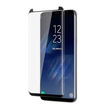 Screen Tempered glass Protector 3D Black for Samsung Galaxy S8