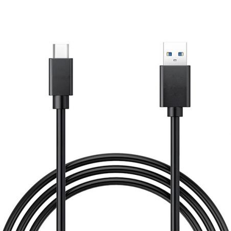 USB-C auf USB-Ladekabel - Schwarz  Kabel und adapter MacBook - 1