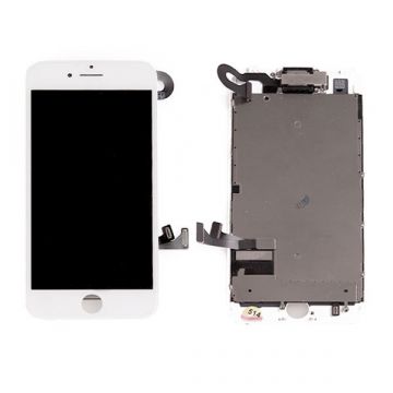 Kompletter Touchscreen und LCD Retina Bildschirm für iPhone 7 Plus weißes Original