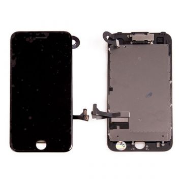 Kompletter Touchscreen und LCD Retina Bildschirm für iPhone 7 schwarz 1. Qualität