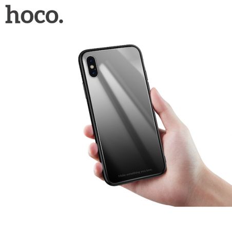 Hoco Vitreous Shadow iPhone X Tasche Hoco Abdeckungen et Rümpfe iPhone X - 2