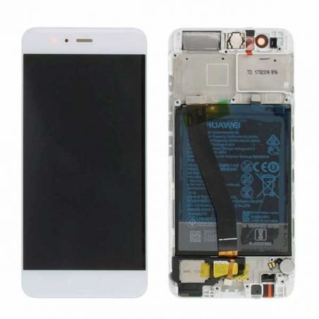 Achat Ecran complet blanc Huawei P10 Or + batterie P4-02351DJF