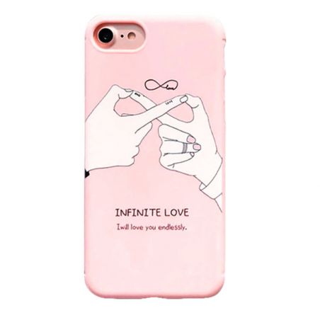 Oneindige liefde" TPU Case iPhone 8 / iPhone 7  Dekkingen et Scheepsrompen iPhone 8 - 1