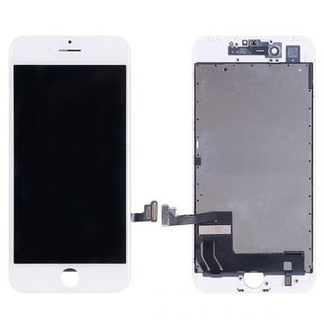 Complete screen kit gemonteerd WHITE iPhone 8 (Originele kwaliteit) + gereedschappen  Vertoningen - LCD iPhone 8 - 1