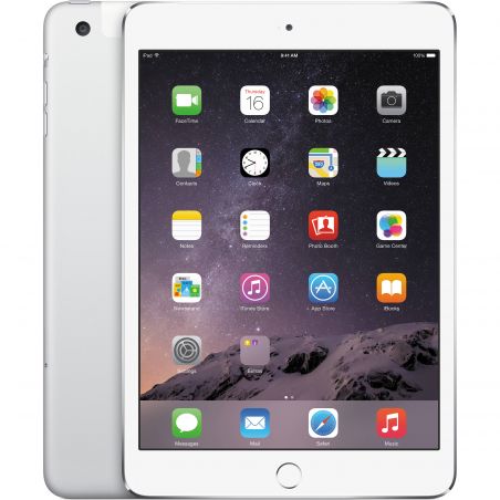 Achat iPad mini 3 Argent 64Gb Wifi + 4G - Neuf IPA-004