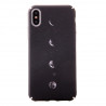 Coque rigide Soft Touch Lune  iPhone X Xs