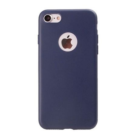 Siliconen koffer iPhone 7 Plus / iPhone 8 Plus  - Nachtblauw  Dekkingen et Scheepsrompen iPhone 7 Plus - 1