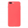 TPU iPhone 8 Plus / 7 Plus Tasche - Korallenrot