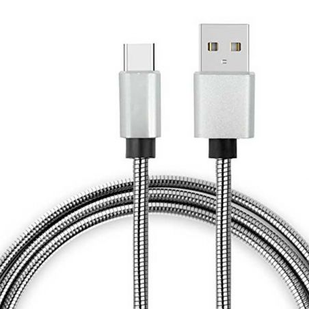 USB-C Metallkabel  Ladegeräte - Batterien externe - Kabel iPhone 5 - 2