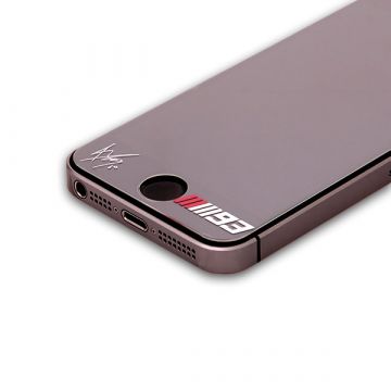 Gehard glas film MM93 Witte iPhone 5 5S SE