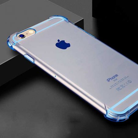 Antishock Clear Blue Blue Case iPhone 8 Plus / 7 Plus