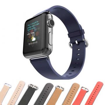 iCarer leather strap for Apple Watch 44mm & 42mm iCarer Straps Apple Watch (série 3) 42mm - 1