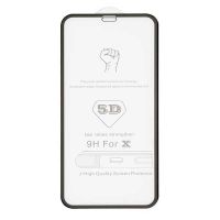 5D Premium iPhone X Xs gebogene gehärtete Glasfolie  Schutzfolien iPhone X - 2