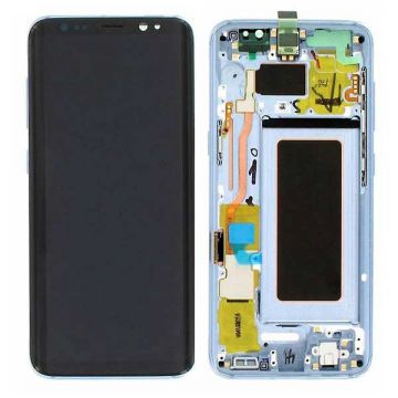 Original quality complete screen for Samsung Galaxy S8 in blue