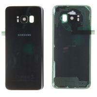 Back side of replacement Black Samsung Galaxy S8