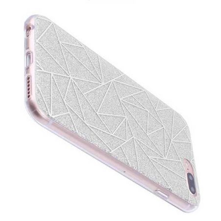 TPU glitter shell en iPhone 6 / iPhone 6S geometrische vormen  Dekkingen et Scheepsrompen iPhone 6S - 5