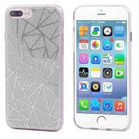 TPU glitter shell en iPhone 6 / iPhone 6S geometrische vormen  Dekkingen et Scheepsrompen iPhone 6S - 6