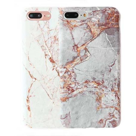 Granit-Marmor-Effekt-Hülle iPhone 8 / iPhone 7  Abdeckungen et Rümpfe iPhone 7 - 1