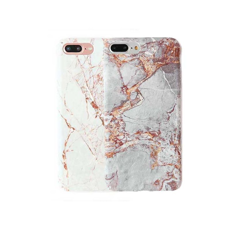 Mars Tijdreeksen Mm Granit-Marble Effect Case iPhone 8 Plus / iPhone 7 Plus - MacManiack  Nederland