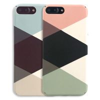 Hard shell Soft touch geometric iPhone 8 Plus / iPhone 7 Plus  Covers et Cases iPhone 7 Plus - 1