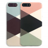 Hartschale Soft Touch geometrisches iPhone 8 Plus / iPhone 7 Plus