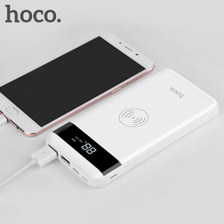 External battery QI 10000 mAh Hoco  Chargers - Powerbanks - Cables iPhone X - 3
