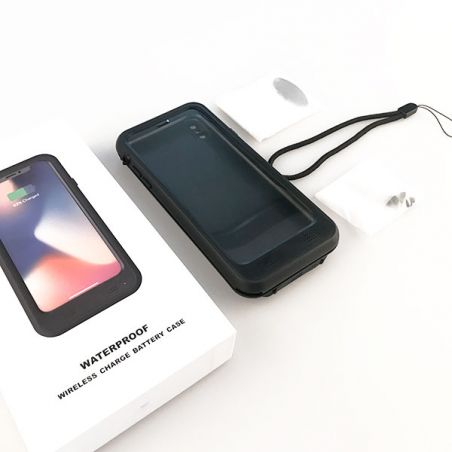 Tasche - Batterie Wasserdichtes iPhone X  Abdeckungen et Rümpfe iPhone X - 3