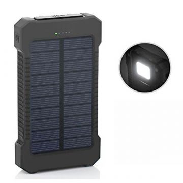 Zonne-energie bank 10000 mAh  laders - Batterijen externes - Kabels iPod Nano - 2