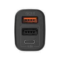 3-Port Zigarettenanzünder-Ladegerät (USB, Usb-C, USB Quick charge) Hoco Autozubehör iPod Nano - 5
