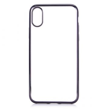 Transparante TPU shell met zwarte randen iPhone X Xs  Dekkingen et Scheepsrompen iPhone X - 2