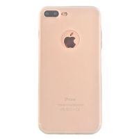Silicone iPhone 8 Plus / 7 Plus Case - White transparent