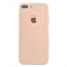 Silicone iPhone 8 Plus / 7 Plus Case - Siliconen iPhone 8 Plus / 7 Plus Case - Wit transparant