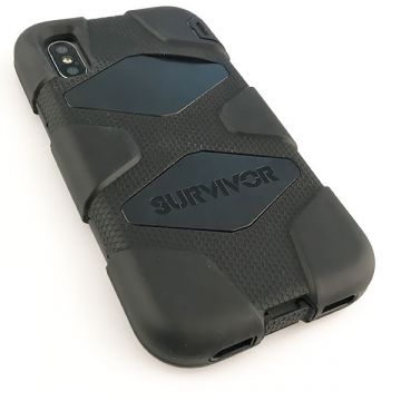 Indestructible Black iPhone X Case