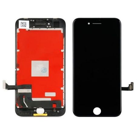 Komplettes 2. Qualitätsglas Digitalisierer, LCD Retina Bildschirm für iPhone 8 schwarz