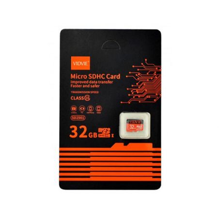 Achat Carte micro SD High Capacity 32GB Vidvie SD2501-32