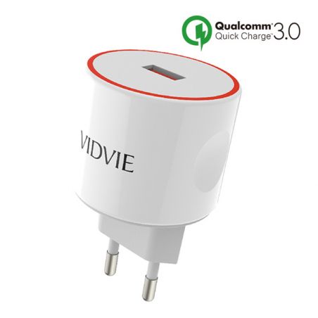 Qualcomm Quick Charge 3.0 Vidvie USB Ladegerät Vidvie Ladegeräte - Batterien externe - Kabel iPhone X - 1