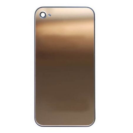 Achat Face arrière de remplacement iPhone 4 miroir Or IPH4G-211X