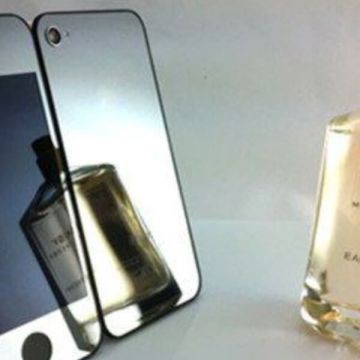 Achat Face arrière de remplacement iPhone 4S miroir Argent IPH4S-208X