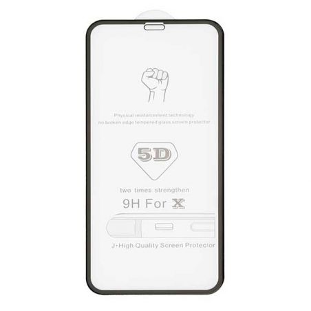 5D Premium iPhone XR gebogene gehärtete Glasfolie  Zu übersetzen - 2